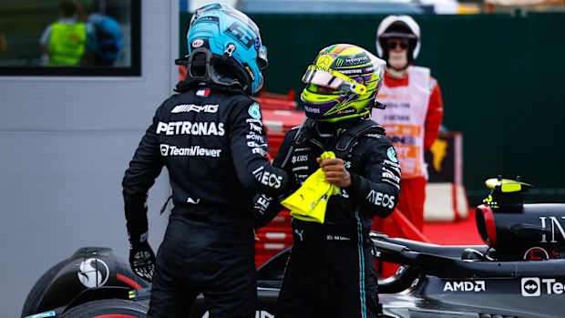 George Russell - Lewis Hamilton - Mercedes